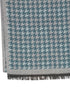 Lerros Houndstooth Woven Fringed Winter Scarf 5691087 664 - Cedar Green