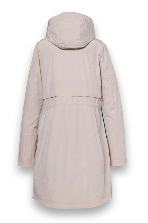 District Womens Long Water-Repellent Petunia Jacket Sand LM17130261777-7010