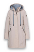 District Womens Long Water-Repellent Petunia Jacket Sand LM17130261777-7010
