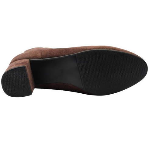 Susst Lucinda 26 Micro Brown Suedette Ankle Boot
