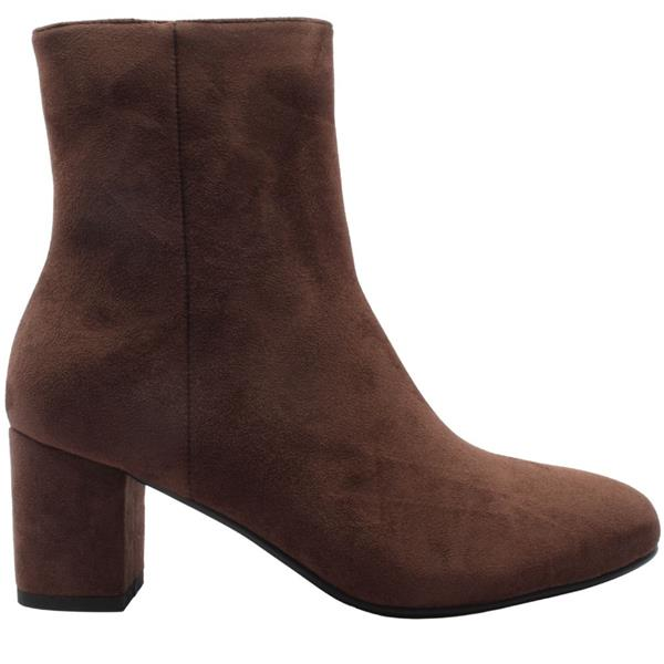 Susst Lucinda 26 Micro Brown Suedette Ankle Boot