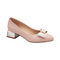 Loretta Vitale | C3809 Blush Pink Bow Court Shoes