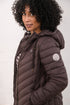 Lighthouse Laurel AW26 in Cocoa Mid-Length Eco-Fill Padded Coat