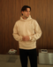 Walker & Hunt Atelier Oversized Heavyweight Hoodie — Light Mocha