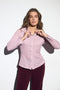 Tinta Ladies Lisandra 26 Printed Long Sleeve Shirt - Pink