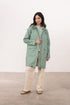 Lighthouse Sage Lucy Long Knee-Length Rubberised Waterproof Jacket
