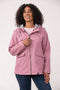 Lighthouse Wild Rose Lucy Hip Length Rubberised Waterproof Jacket