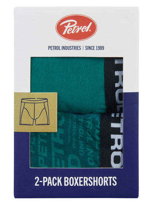 Petrol Industries M-3050-BXR203 Boxer 2-Pack Snooker Green