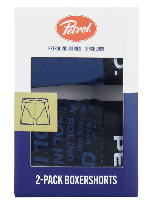 Petrol Industries M-3050-BXR204 Boxer 2-Pack Denim Blue