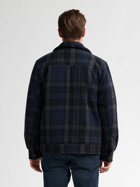 Petrol Minnesota Wool Blend Twill Jacket M-3050-JAC114 5090 Deep Capri