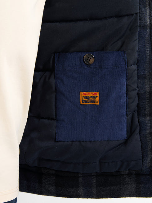 Petrol Minnesota Wool Blend Twill Jacket M-3050-JAC114 5090 Deep Capri