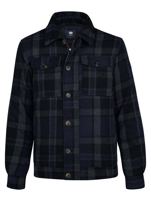 Petrol Minnesota Wool Blend Twill Jacket M-3050-JAC114 5090 Deep Capri