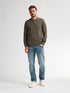 Petrol Men Long Sleeve Knitwear Polo M-3050-KWC204