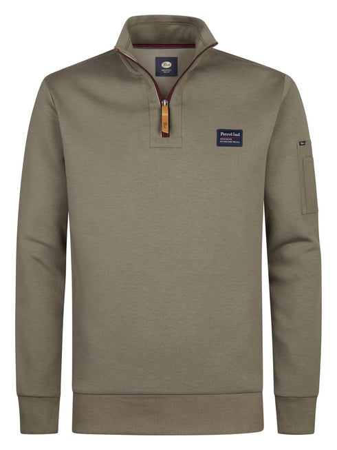 Petrol 1/4 Zip Sweater Prairie du Chien M-3050-SWC364