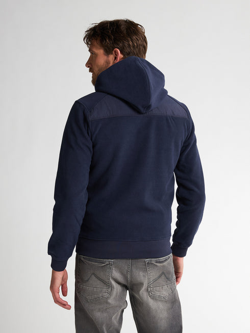 Petrol Men’s Hooded Zip Sweater Fleece Vest Ely M-3050-SWH338