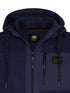 Petrol Men’s Hooded Zip Sweater Fleece Vest Ely M-3050-SWH338