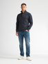 Petrol Men's Zip Collar Knitwear 5092 Royal Navy