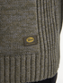 Petrol Men's Zip Collar Knitwear 6174 Mossy Stone