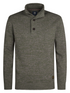 Petrol Men's Zip Collar Knitwear 6174 Mossy Stone