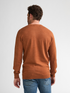 Petrol Men's Crew Neck Knitwear 2127 Copper Orange