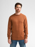 Petrol Men's Crew Neck Knitwear 2127 Copper Orange