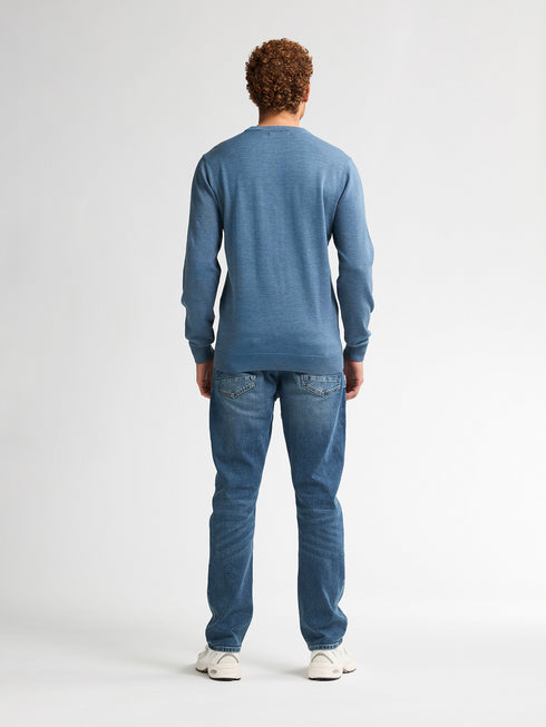 Petrol Men Knitwear Round Neck Basic M-ROS-KWR201