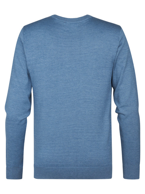 Petrol Men Knitwear Round Neck Basic M-ROS-KWR201