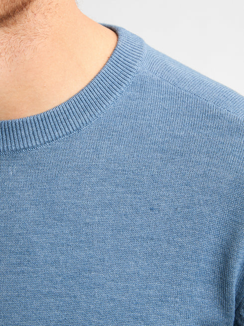 Petrol Men Knitwear Round Neck Basic M-ROS-KWR201