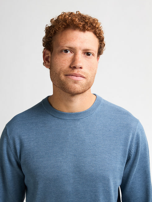 Petrol Men Knitwear Round Neck Basic M-ROS-KWR201