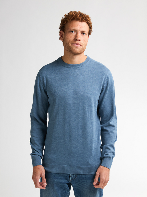 Petrol Men Knitwear Round Neck Basic M-ROS-KWR201