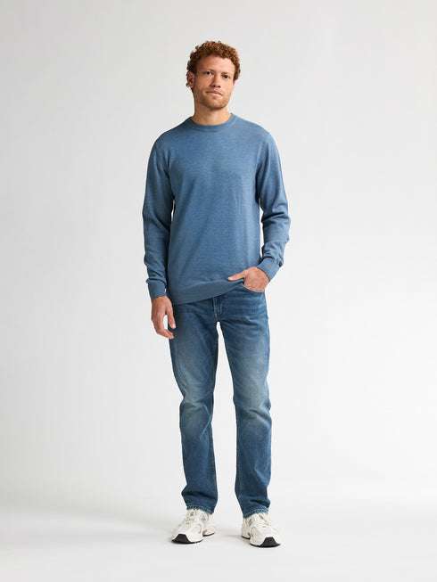 Petrol Men Knitwear Round Neck Basic M-ROS-KWR201