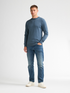 Petrol Men's Crew Neck Knitwear KWR201-5202 Storm Blue