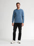 Petrol Knitwear V-Neck Basic M-ROS-KWV200
