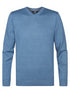 Petrol Knitwear V-Neck Basic M-ROS-KWV200