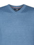 Petrol Knitwear V-Neck Basic M-ROS-KWV200