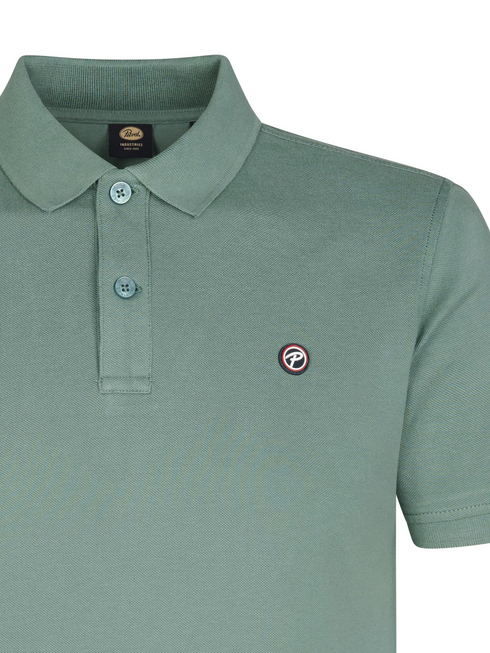 Petrol Industries Men's Dolphin Cotton Polo Shirt in Oil Green – M-ROS-POL002 6180