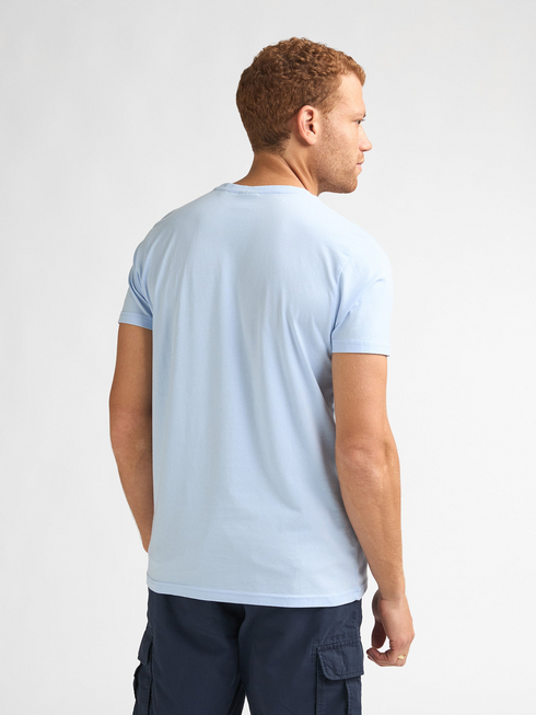 Petrol Industries Men's Windward Logo T-Shirt in Sky - M-ROS-TSR002 5196