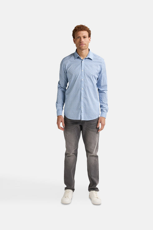 Petrol Industries All-over Print Shirt Dolphinview M1050-SIL402