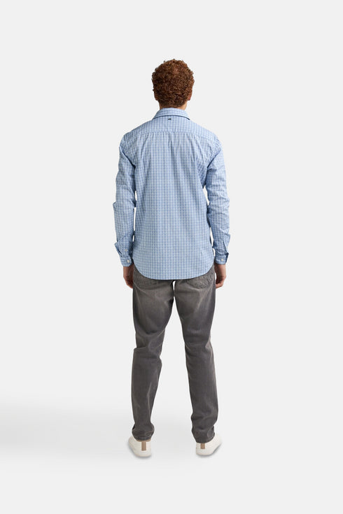 Petrol Industries All-over Print Shirt Dolphinview M1050-SIL402