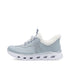 Rieker M6071-12 Slip On Drawstring Laced Trainers Memory Blue