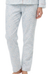 Marlon Womens Eleanor Cotton Wincey Pyjamas MA48990 BLU - Blue