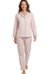 Marlon Womens Eleanor Cotton Wincey Pyjamas MA48990 PNK - Pink