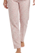 Marlon Womens Eleanor Cotton Wincey Pyjamas MA48990 PNK - Pink