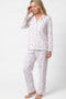 Marlon Louella Print Cotton Jersey Pyjama Set MA50002 - Pink