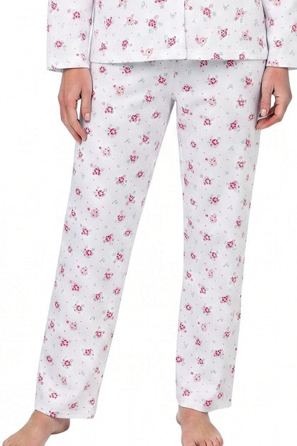 Marlon Louella Print Cotton Jersey Pyjama Set MA50002 - Pink