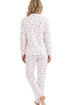 Marlon Louella Print Cotton Jersey Pyjama Set MA50002 - Pink