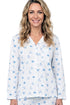 Marlon Louella Print Cotton Jersey Pyjama Set MA50002B - Blue