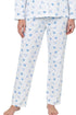 Marlon Louella Print Cotton Jersey Pyjama Set MA50002B - Blue
