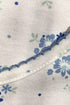 Marlon Louella Ditsy Print Pure Cotton Long Sleeve Nightdress MA50003BL - Blue
