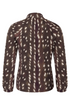 Kimara Meave Printed High Neck Blouse MEAVE - Sahara Soul